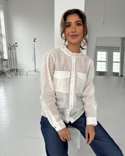 CONTINUE Mini Small Dot Off White