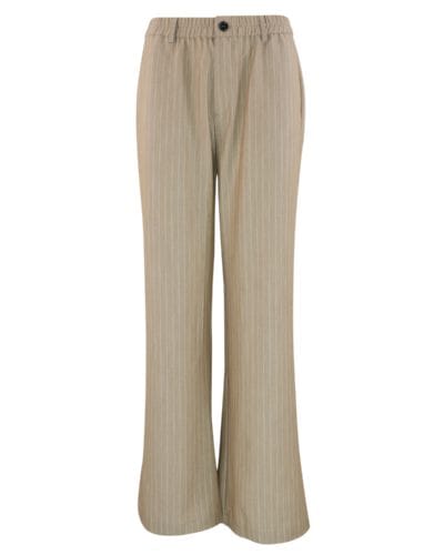 CONTINUE Roberta Sand Stripe Pants
