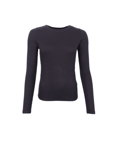 Tea síðerma bolur svartur