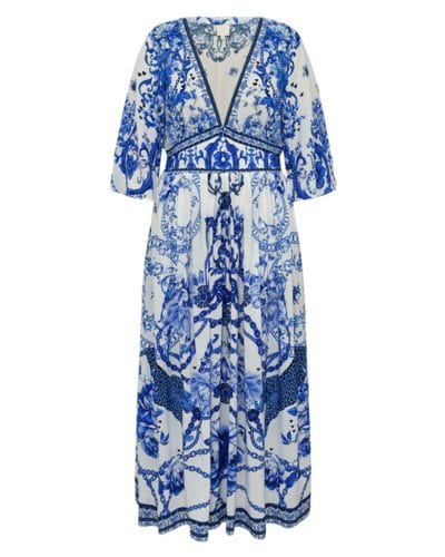 Gossia ANNEEGO DRESS - BLUE VIBES