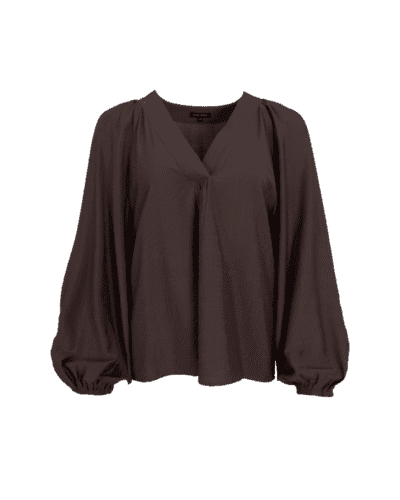 Luisa Raglan skyrta brown