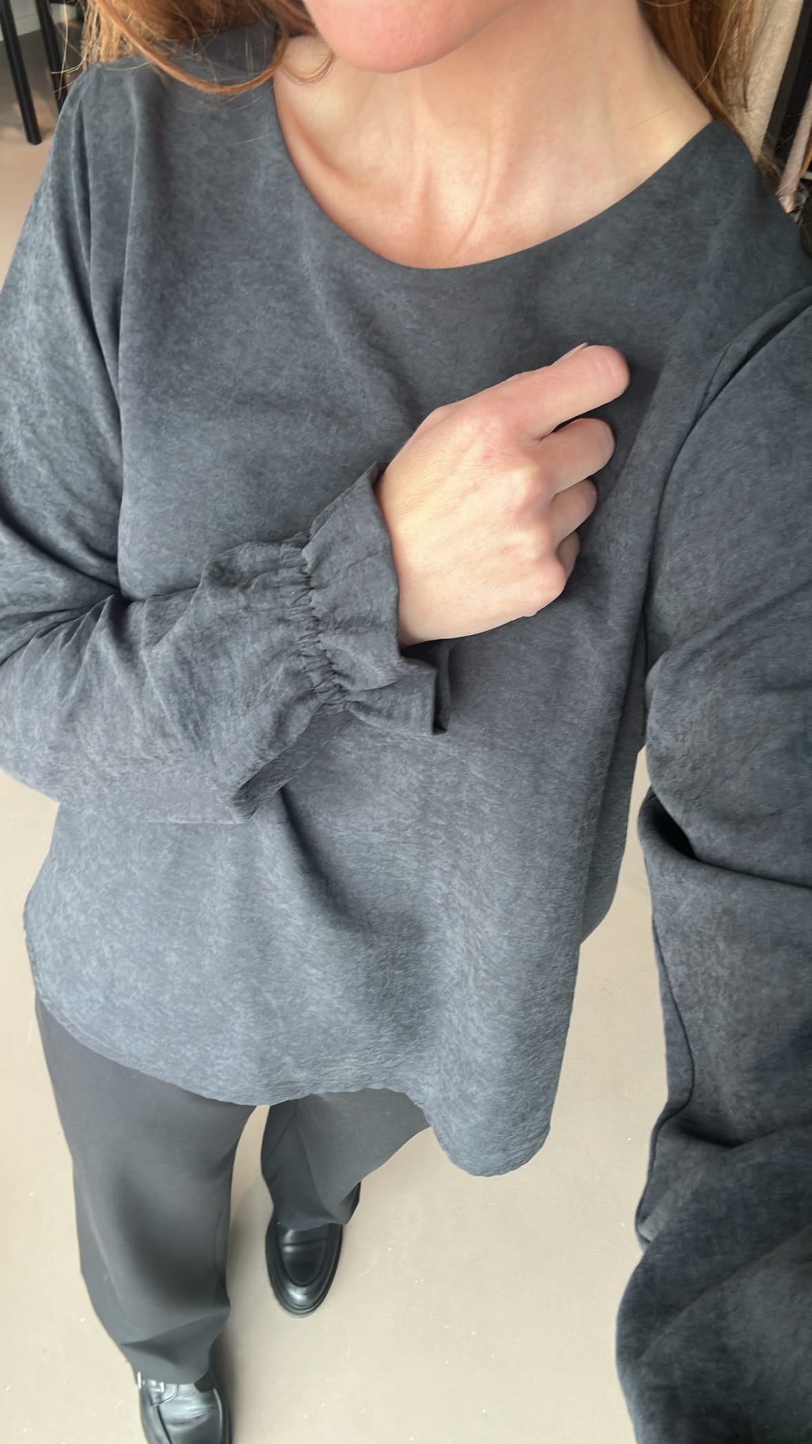 Fjóla skyrta Svört - Image 3