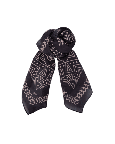 BCZITA MINI SCARVES - BLACK
