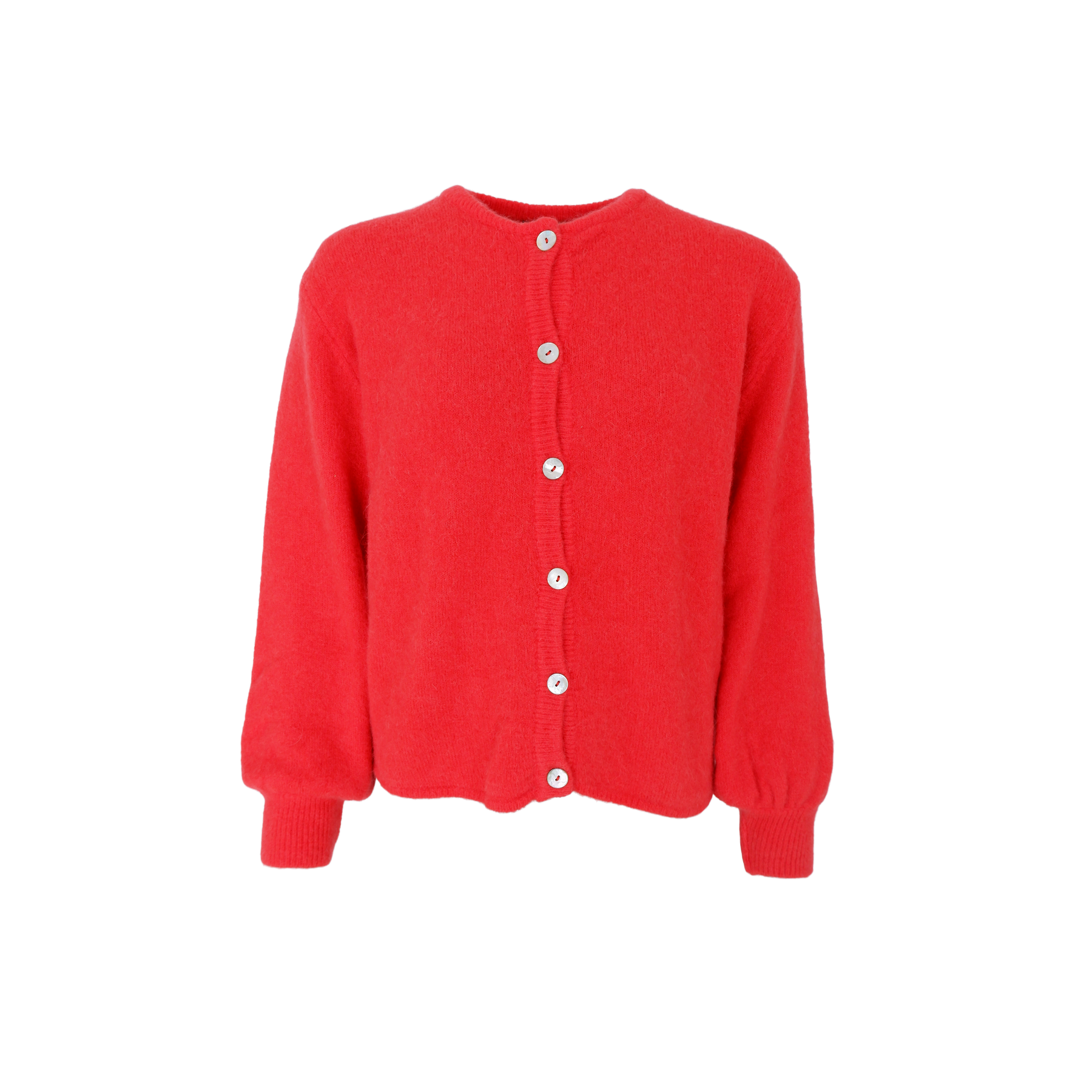 BC Bella knit cardigan Coral Red