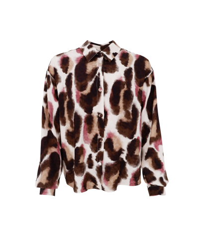 BC Elisa shirt brown/rose