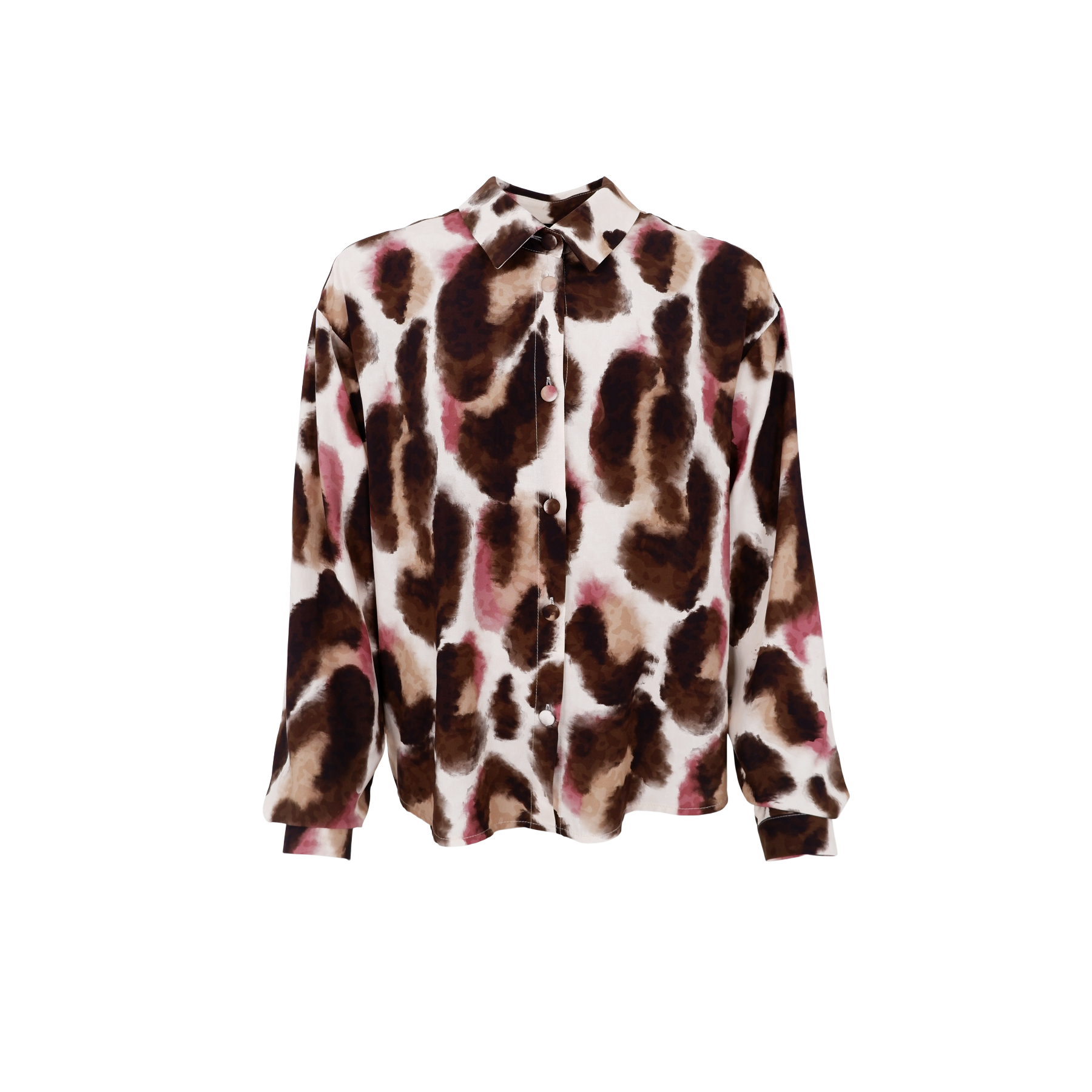 BC Elisa shirt brown/rose