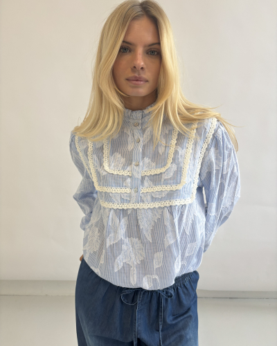 CONTINUE Isabella blue stripe