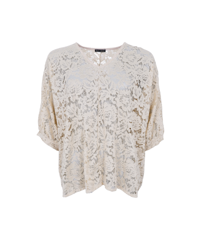 BCDebbie lace blouse Cream