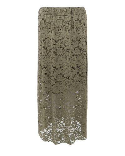 BCDebbie lace skirt Army