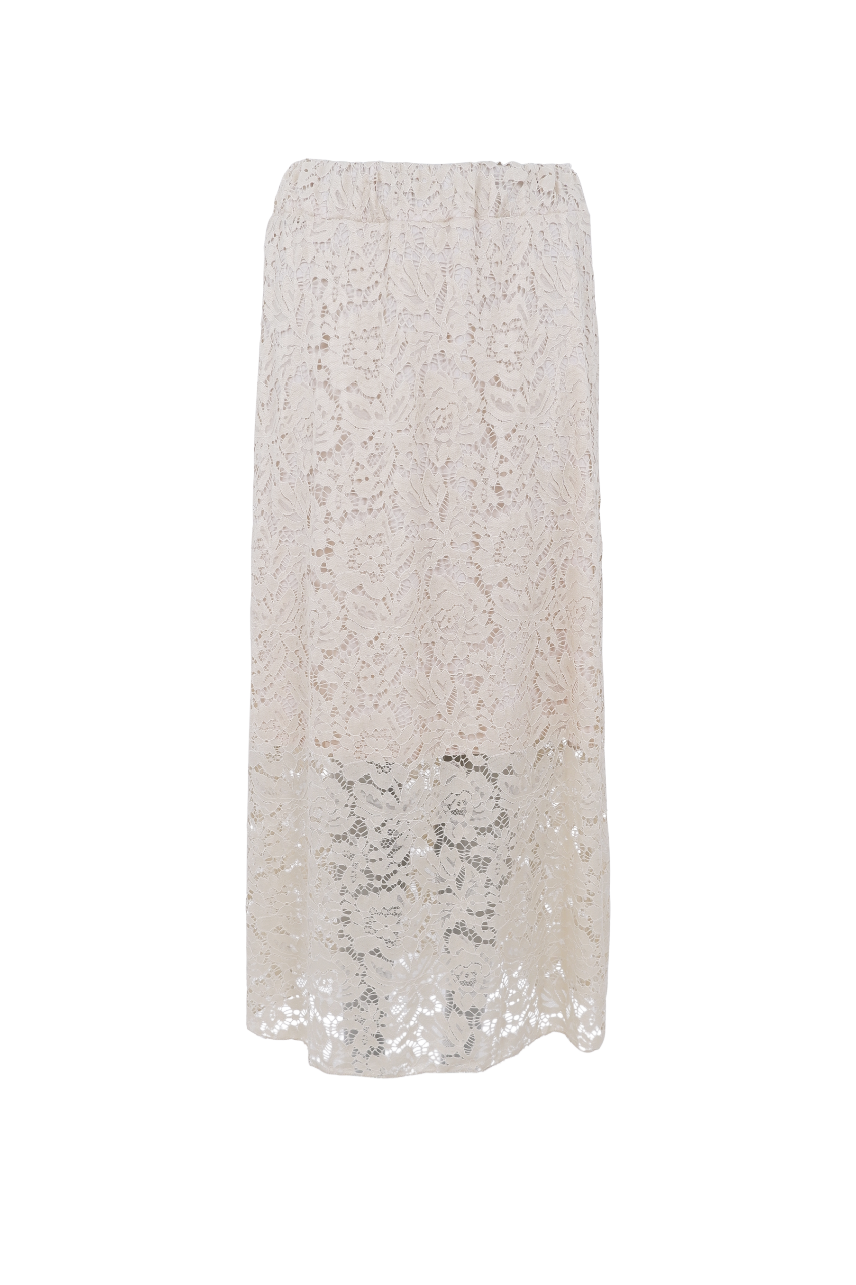 BCDebbie lace skirt Cream