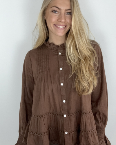 CONTINUE Audrey long sleeve brown