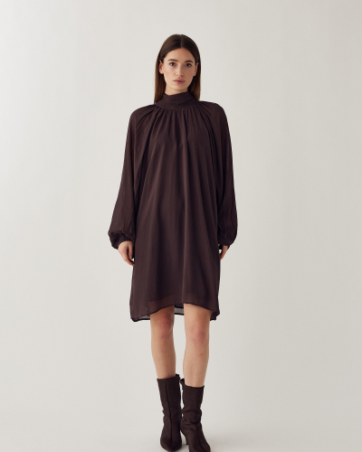 NOELLA N-Lorenia dress Chocolate