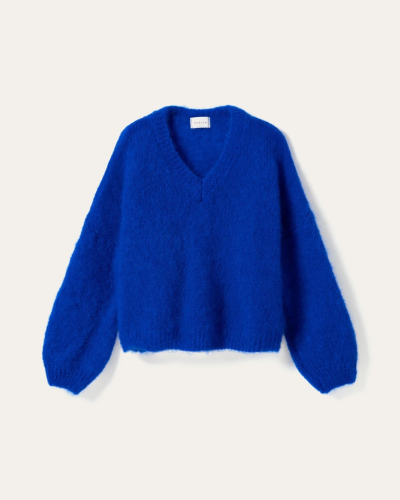 NOELLA N-LAIA KNIT MOHAIR ELECTRIC BLUE