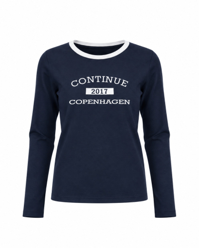 CONTINUE Dea long sleeve navy